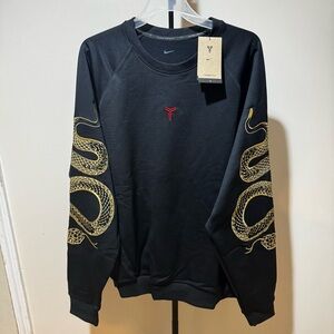 Nike Men’s Kobe Year Of The Mamba Therma-Fit Crewneck [HQ4697-010] Sz XL Tall
